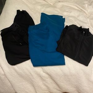 Scrub pants and jacket